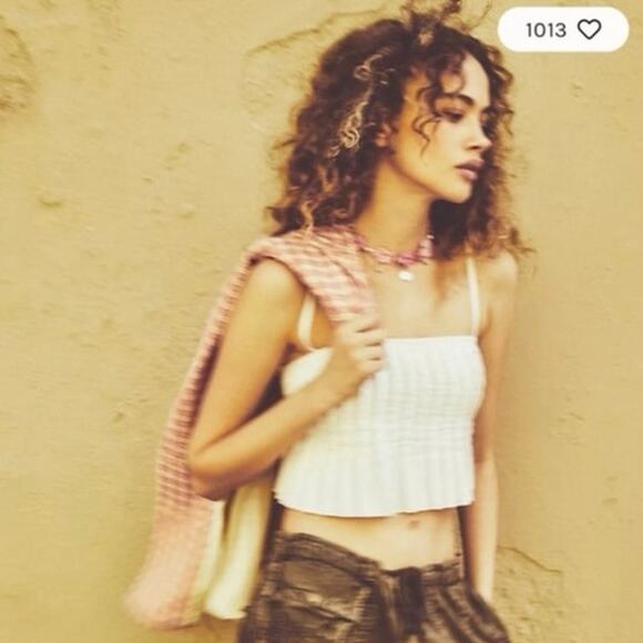 Free People Enya Cami In Ivory - Picture 1 of 6
